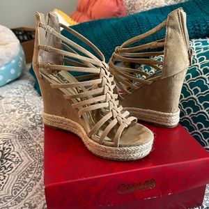 Brown Sandel  Wedges